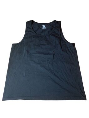 Mountain Ridge Black Cotton Blend Tank Top - Size XXL/TTG